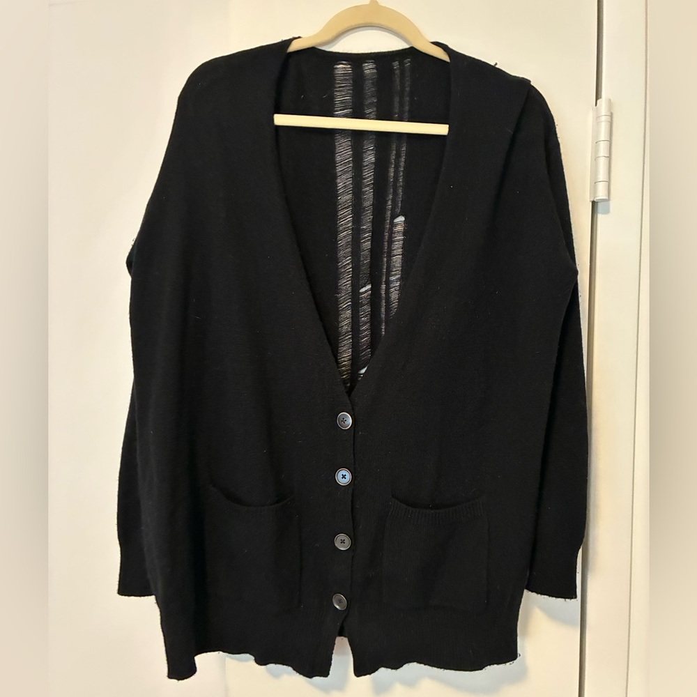Raquel Allegra Button-Up Cardigan